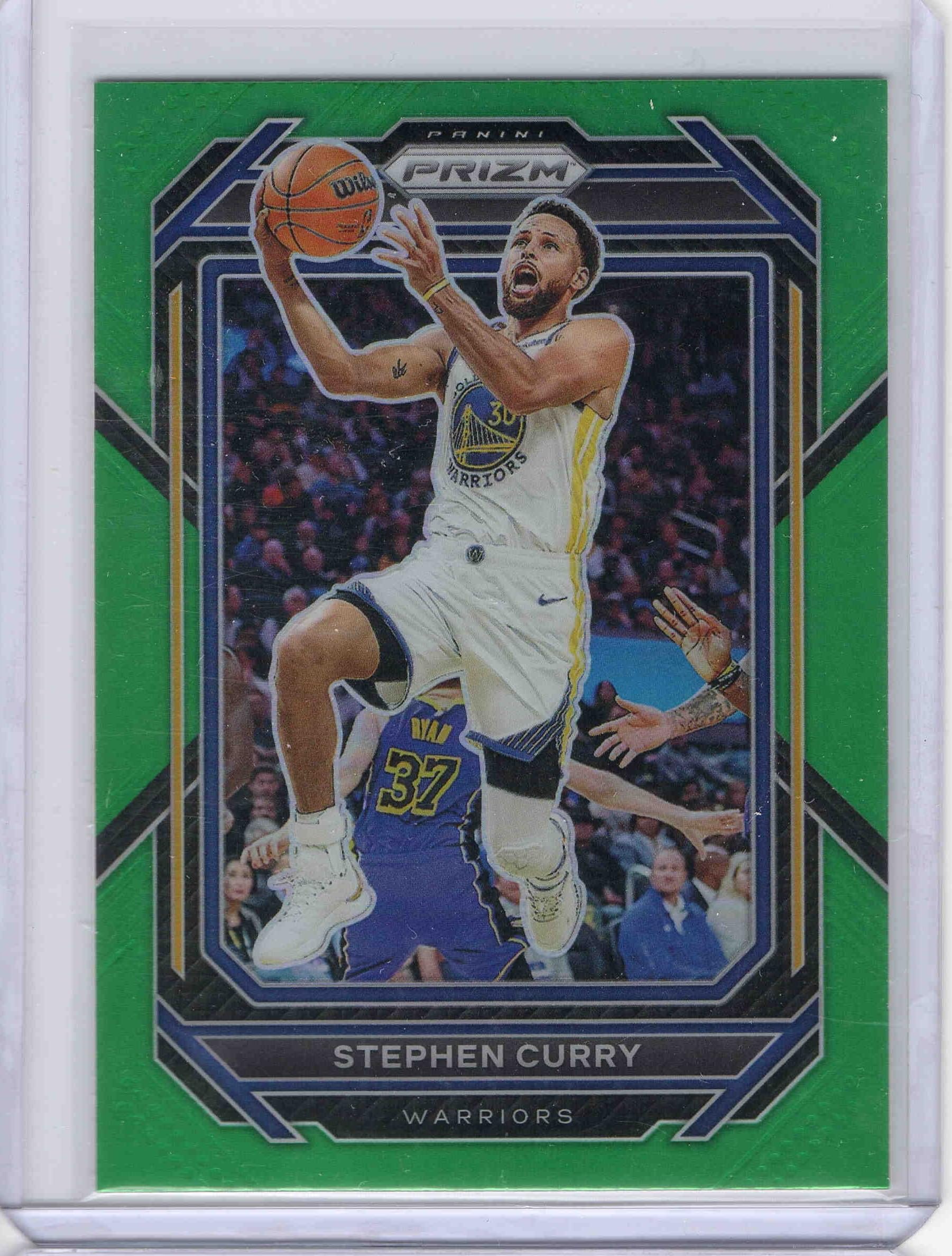 Amazon.com: 2022-23 Panini Prizm Prizms Green #101 Stephen Curry